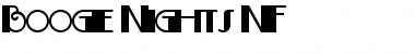 Download Boogie Nights NF Regular Font Title Preview