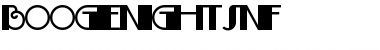 Download BoogieNightsNF Regular Font Title Preview