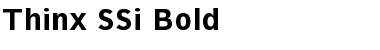 Download Thinx SSi Bold Font