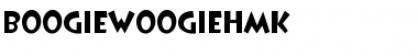 Download BoogieWoogieHmk Regular Font Title Preview