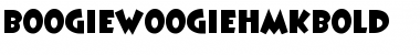 Download BoogieWoogieHmkBold Regular Font Title Preview