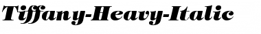 Download Tiffany-Heavy-Italic Regular Font