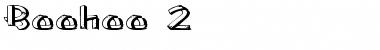Download Boohoo 2 Regular Font Title Preview