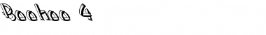 Download Boohoo 4 Regular Font Title Preview