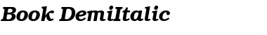 Download Book DemiItalic Font Title Preview