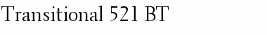 Download Transit521 BT Roman Font