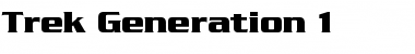 Download Trek Generation 1 Regular Font