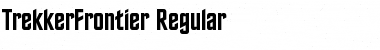 Download TrekkerFrontier Regular Font