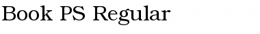 Download Book-PS Regular Font Title Preview