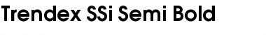 Download Trendex SSi Semi Bold Font