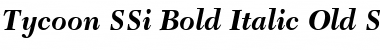 Download Tycoon SSi Bold Italic Old Style Figures Font Title Preview