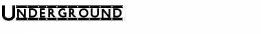 Download Underground Normal Font Title Preview