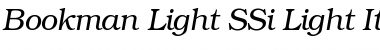Download Bookman Light SSi Light Italic Font Title Preview
