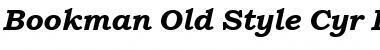 Download Bookman Old Style Cyr Bold Italic Font Title Preview