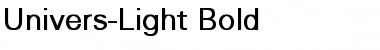 Download Univers-Light Bold Font