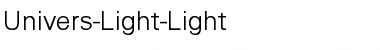 Download Univers-Light-Light Font