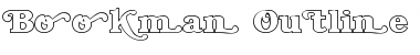 Download Bookman Outline Swash Regular Font Title Preview