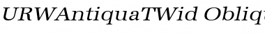 Download URWAntiquaTWid Font