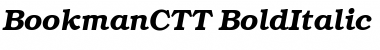 Download BookmanCTT BoldItalic Font Title Preview