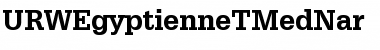 Download URWEgyptienneTMedNar Font