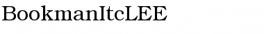 Download BookmanItcLEE Regular Font Title Preview