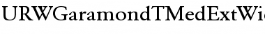 Download URWGaramondTMedExtWid Font