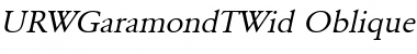 Download URWGaramondTWid Font