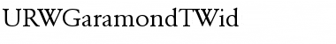 Download URWGaramondTWid Regular Font