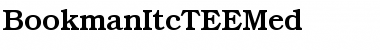Download BookmanItcTEEMed Regular Font Title Preview