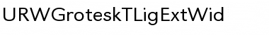 Download URWGroteskTLigExtWid Regular Font