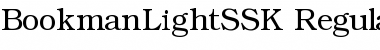Download BookmanLightSSK Regular Font Title Preview