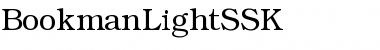 Download BookmanLightSSK Regular Font Title Preview