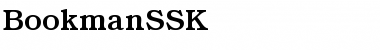 Download BookmanSSK Regular Font Title Preview