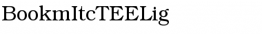 Download BookmItcTEELig Regular Font Title Preview