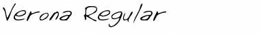 Download Verona Regular Font Title Preview