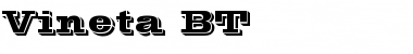 Download Vineta Regular Font Title Preview