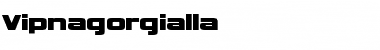 Download Vipnagorgialla Regular Font Title Preview