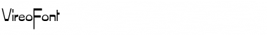 Download VireoFont Regular Font Title Preview