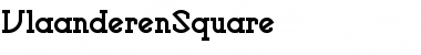 Download VlaanderenSquare Regular Font Title Preview