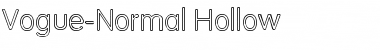 Download Vogue-Normal Hollow Regular Font Title Preview