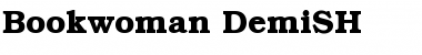 Download Bookwoman DemiSH Font Title Preview