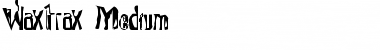 Download Waxtrax Medium Font Title Preview