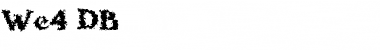 Download We4 DB Normal Font Title Preview