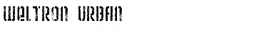 Download Weltron Urban Regular Font Title Preview