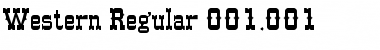 Download Western Regular Font Title Preview