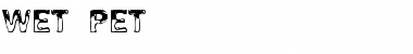 Download Wet Pet Wet Font Title Preview