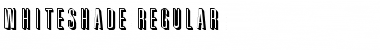 Download Whiteshade Regular Font Title Preview