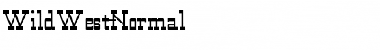Download WildWest-Normal Regular Font Title Preview