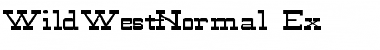 Download WildWest-Normal Ex Regular Font Title Preview