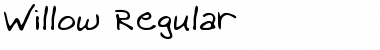 Download Willow Regular Font Title Preview